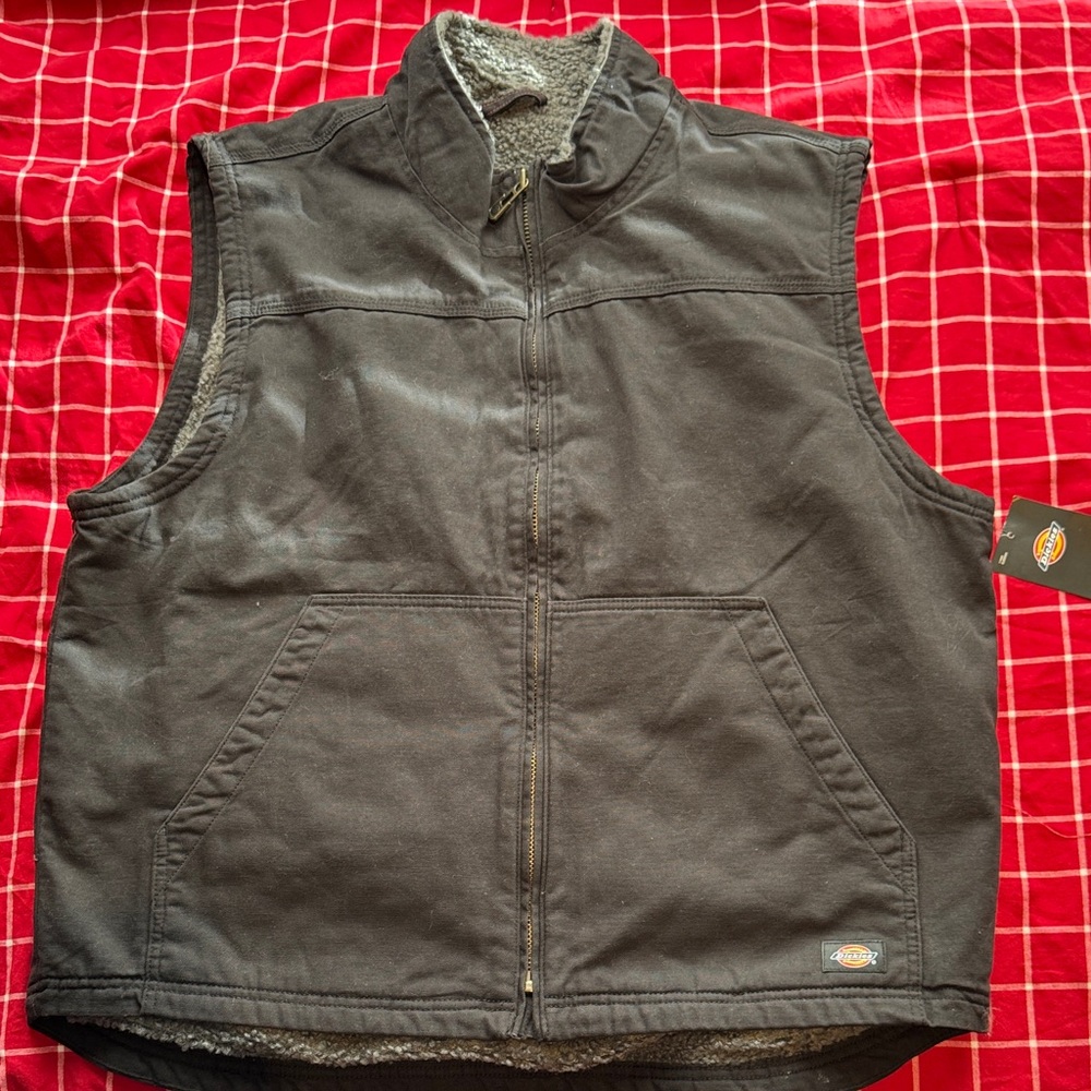 Dickies Charcoal Gray Men's Vest